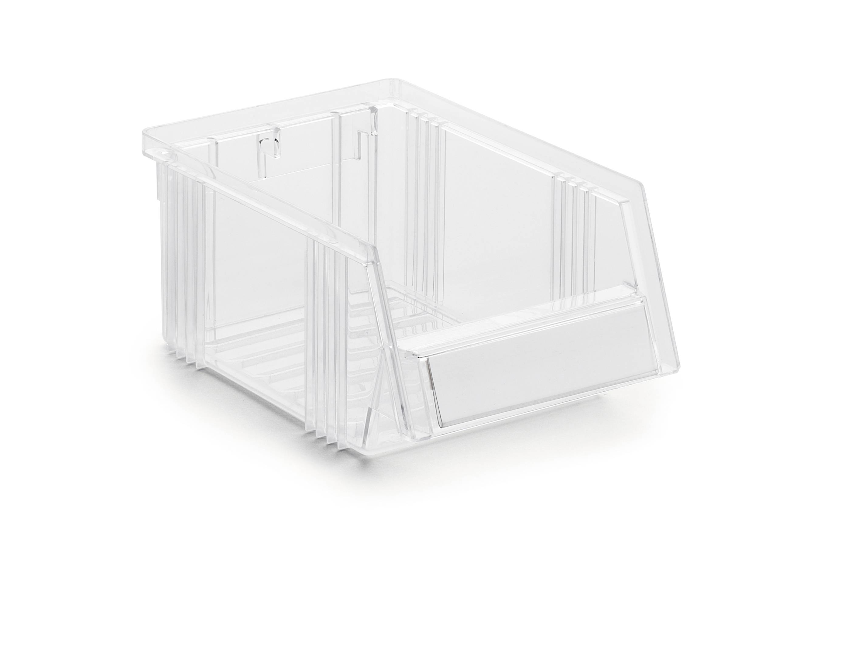 Treston Sichtlagerkasten 1015-1, BxTxH 105x165x75 mm, Polystyrol, glasklar-0