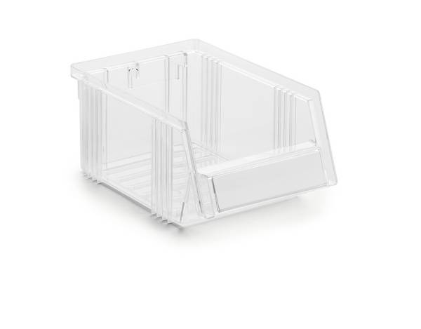 Treston Sichtlagerkasten 1015-1, BxTxH 105x165x75 mm, Polystyrol, glasklar
