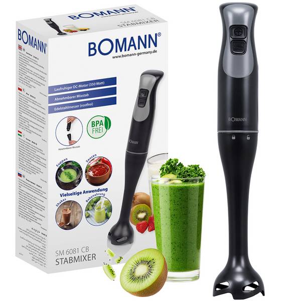 Bomann DA Stabmixer 350W SM 6081 CB sw