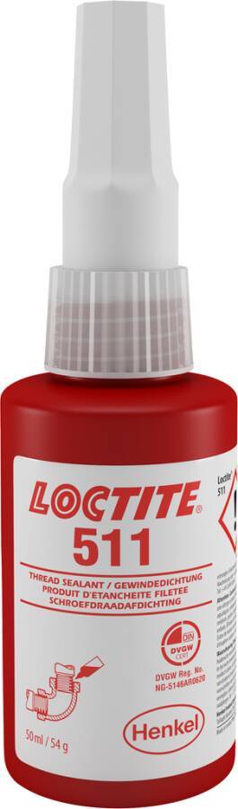 Rohrgewindedichtung flüssig Loctite 511 234257 Gebindeart Flasche Inhalt 50 ml-0