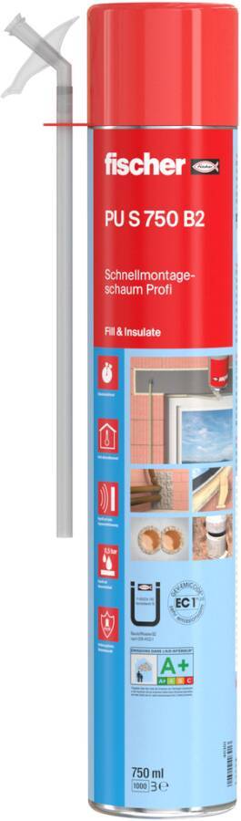 Montageschaum PU S 1 040301 Farbe beige Inhalt 750 ml-0