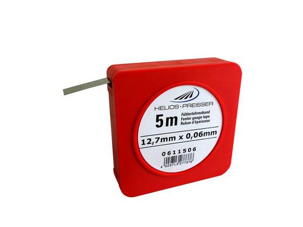 Präzisions-Lehrenbänder 0611540 Material Kohlenstoffstahl Stärke 0,4 mm Breite 12,7 mm Rollenlänge 5 m