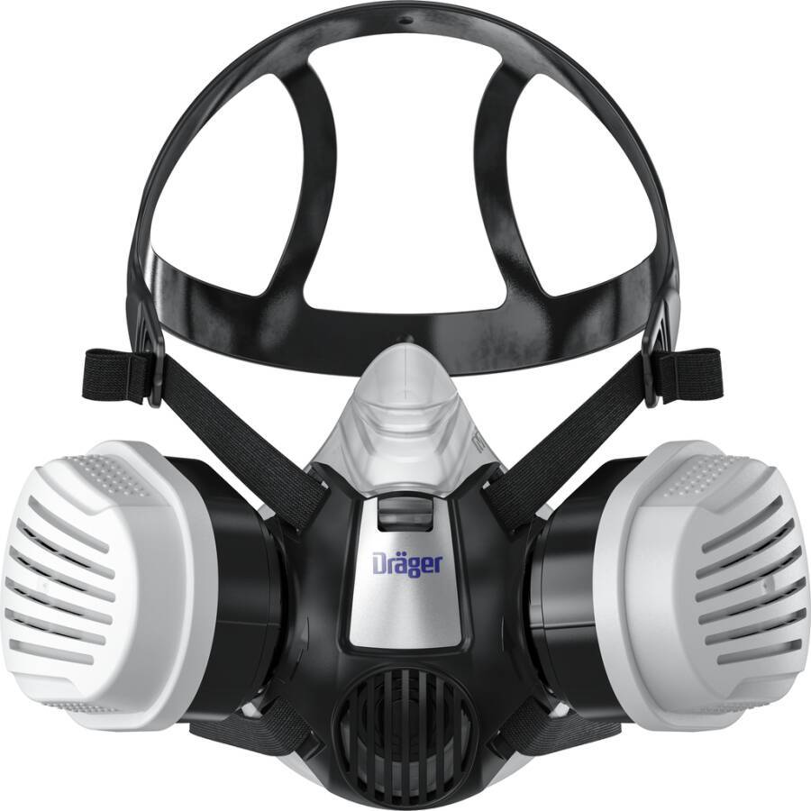 Halbmaske X-plore® 3300 R57793 Größe M Typ Lackierer-Set Material Soft-TPE Scheibe ohne Anschluss Bajonett Inhalt 1 X-pl-0