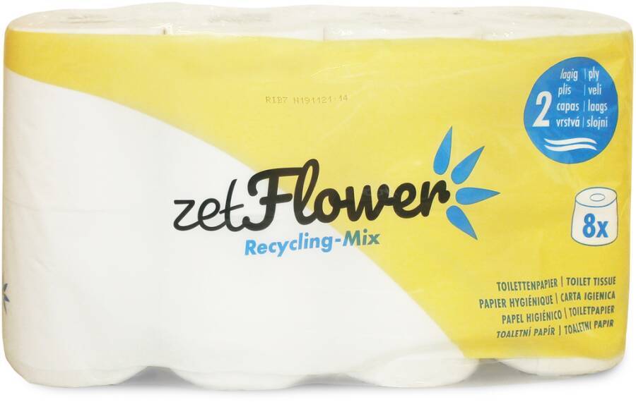 Toilettenpapier 89840 Farbe weiß Ausführung 2-lagig Blattanzahl 250 Stk-0