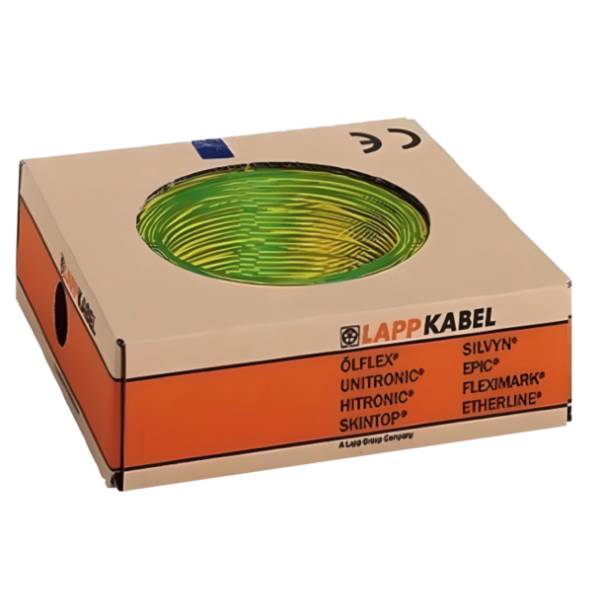 Lapp Kabel&Leitung H07V-K 1X1,5 GNYE 4520001/100 1,5 mm², 450 V, 13,6 mm, 750 V