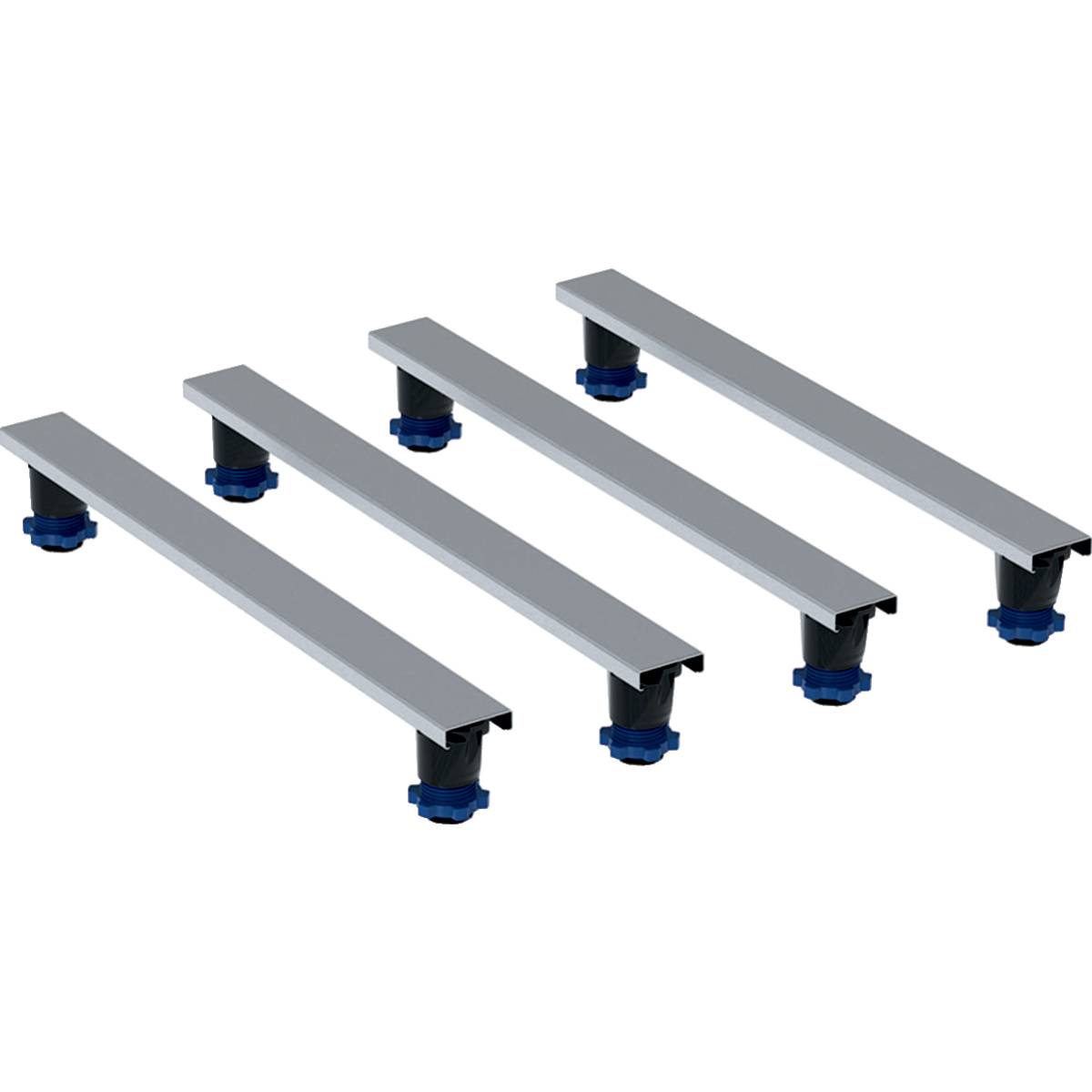 Geberit 554956002, Universal Set Füße und Traversen für Duschwannen aus Steinharz ab 140 cm-0