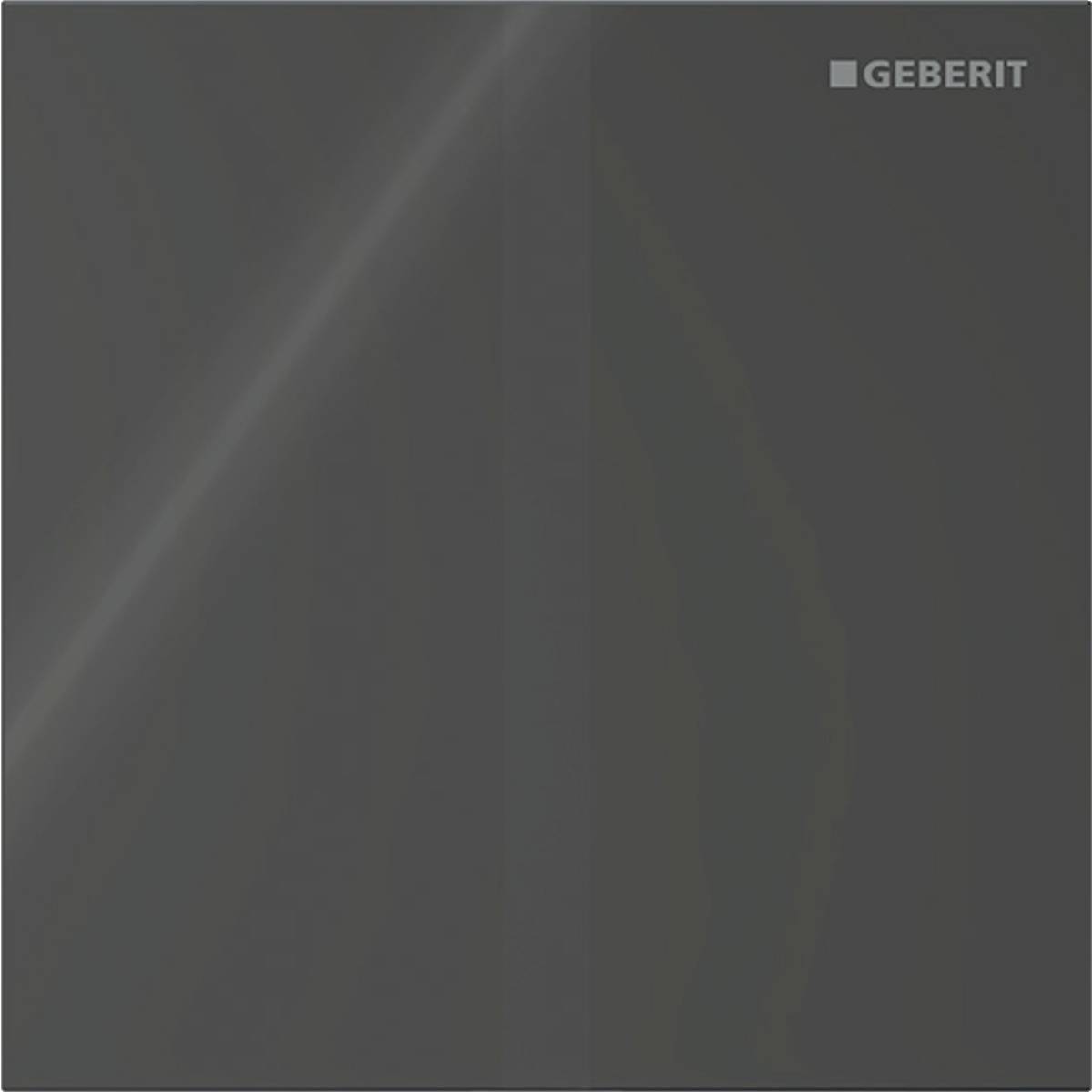 Geberit 116237SJ1, Typ 40 Betätigungsplatte Square batteriebetrieben, schwarz
