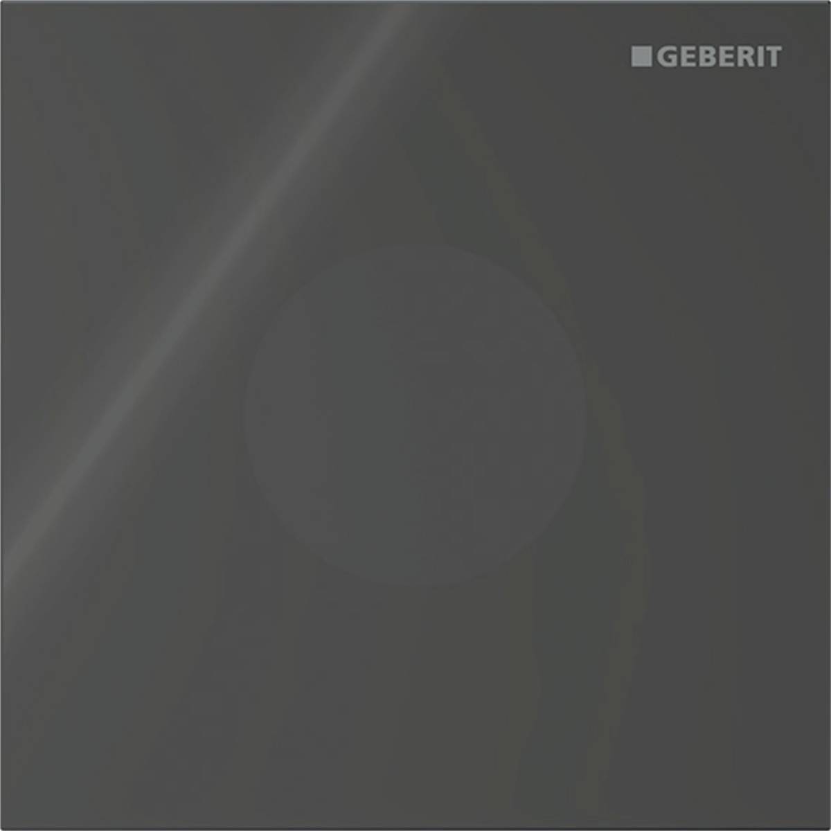 Geberit 116034SJ1, Typ 40 Betätigungsplatte Round batteriebetrieben, schwarz