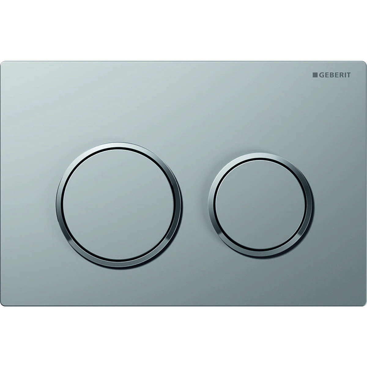 Geberit 115085JQ1, Omega20 Betätigungsplatte Round chrom matt/chrom-0