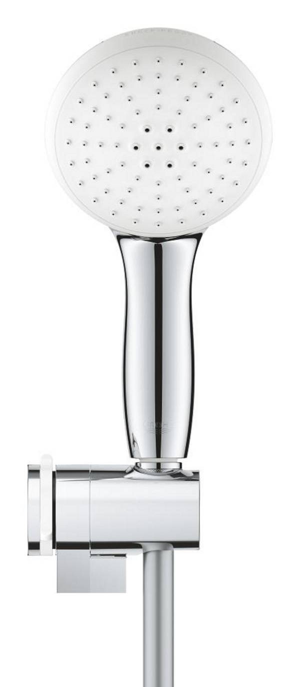 GROHE Wandhalterset Tempesta 110 27601_3 2 Strahlarten 7,4l WBH verstellbar chr