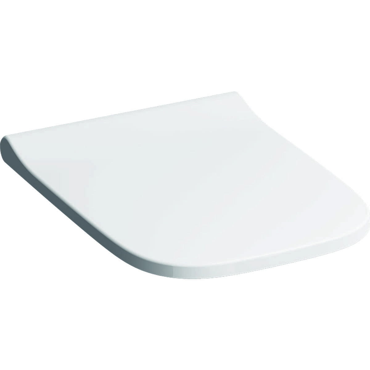 Geberit 500237011, Smyle Square WC-Sitz mit Absenkautomatik, weiß-0