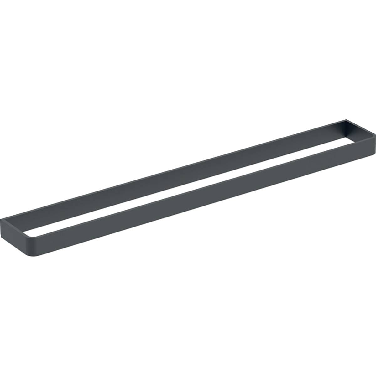 Geberit 502328141, iCon Handtuchstange für Badmöbel starr, schwarz matt-0