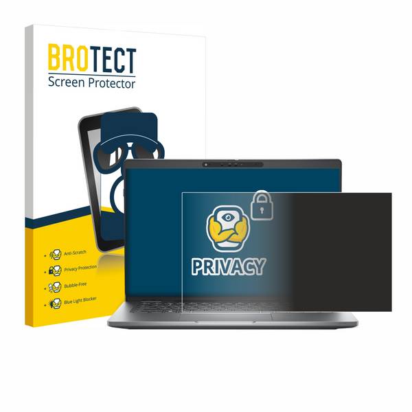 BROTECT Blickschutzfolie für Dell Latitude 5330 Anti-Spy Privacy Blaulichtschutz Sichtschutzfolie