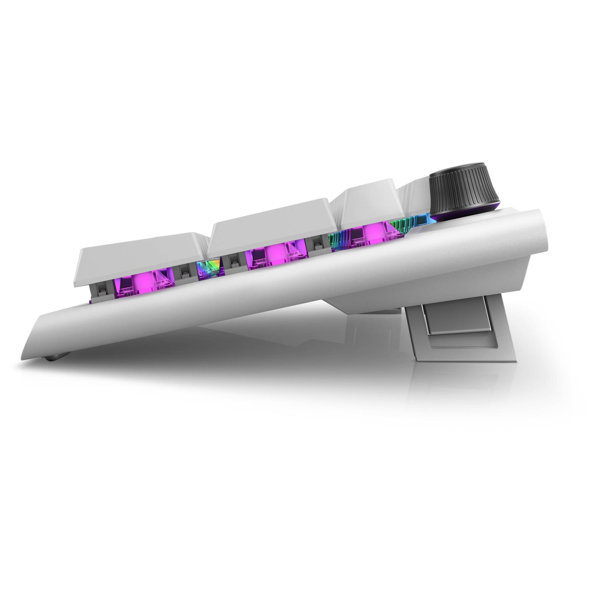 Alienware-Wireless-Tri-Mode-Gamingtastatur AW920K QWERTY US-Englisch, Lunar Light-2