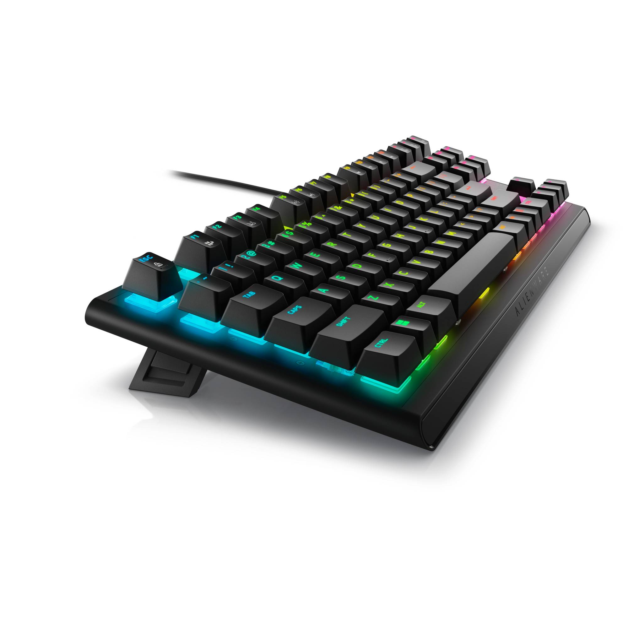 Alienware Tenkeyless-Gamingtastatur AW420K ohne 10-Tasten-Ziffernblock, Englisches Layout (QWERTY)-2