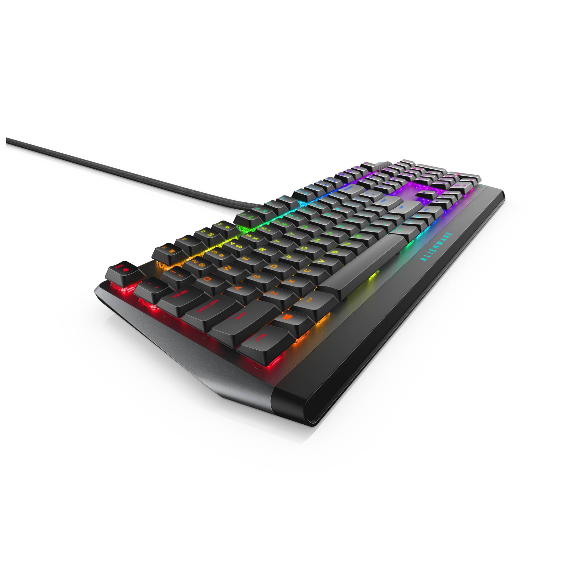 Dell Alienware AW510K Tastatur Hintergrundbeleuchtung USB Tastenschalter: CHERRY MX Low Profile Red Die dunkle Seite-3