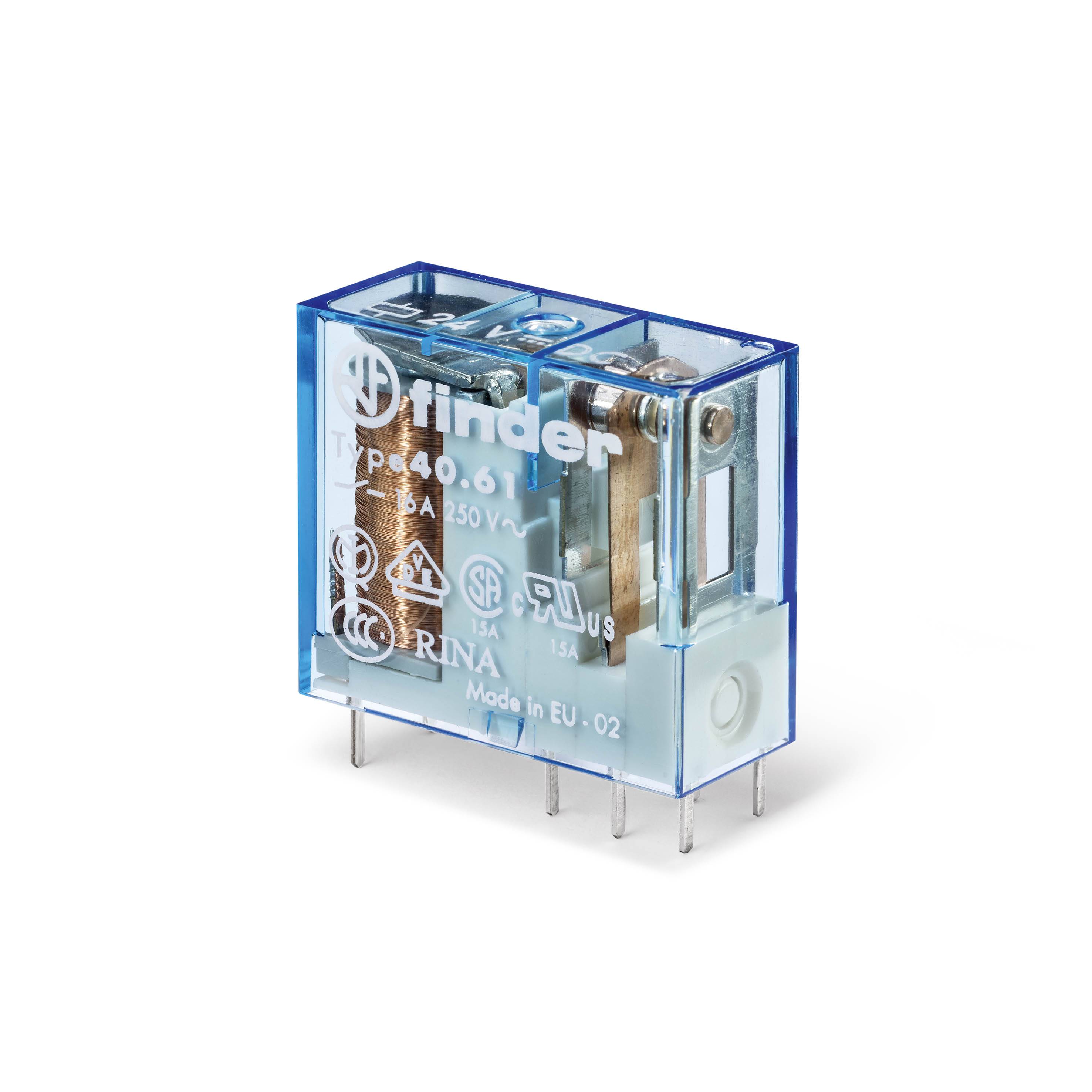 Finder 40.61.9.060.0000 Printrelais 60 V/DC 16 A 1 Wechsler 1 St.-0