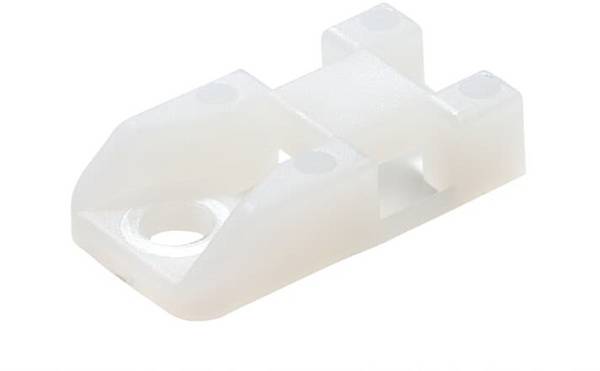 ABB - 7TAG009880R0014 - Cable Tie Mount Base Ty-Rap 2-Way Screw-Mounted Nylon Natural