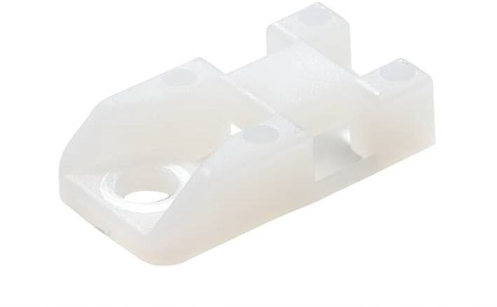 ABB - 7TAG009880R0014 - Cable Tie Mount Base Ty-Rap 2-Way Screw-Mounted Nylon Natural-0
