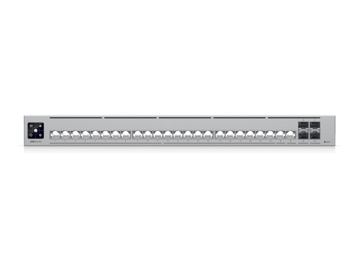 Ubiquiti Switch full managed Layer3 28 Port 22x 2.5 GbE 2x 10 4x SFP+ 19"" Professioneller Layer 3-1