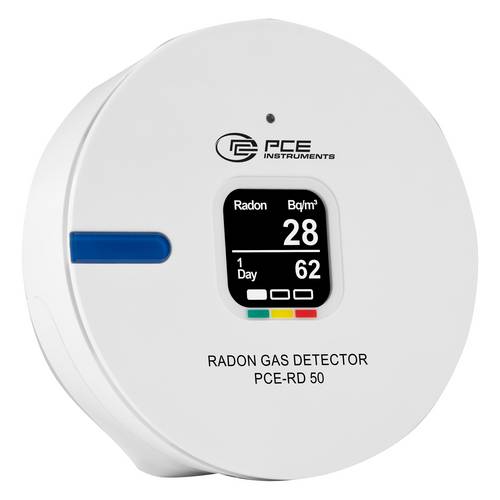 PCE Instruments PCE-RD 50 Radon-Messgerät 0 - 9999 Bq/m³ mit Datenloggerfunktion kalibriert Werksstandard (ohne Zertifik...
