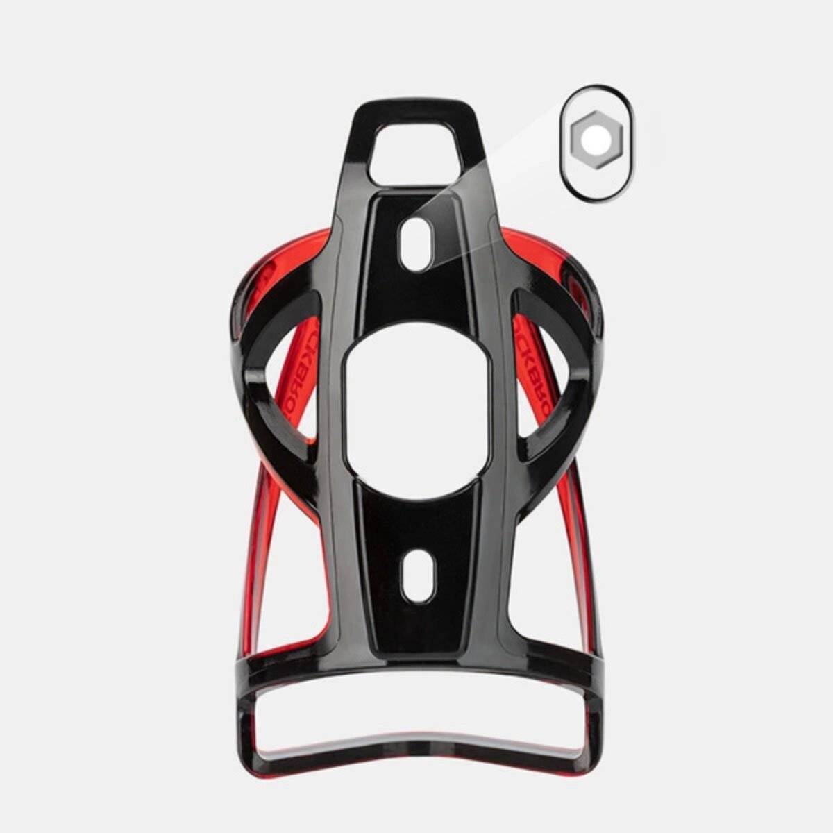 Rockbros FK338 Fahrradflaschenhalter Schwarz, Rot-3
