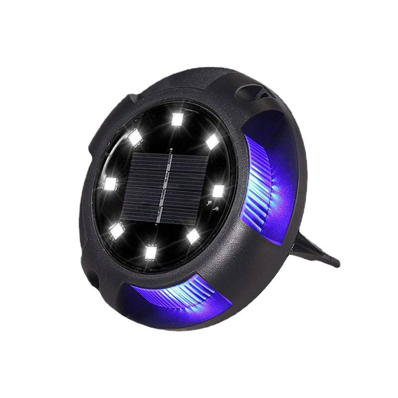 LUXULA Solar Gartenstrahler 4000K und Blaulicht 10 Stunden Leuchtdauer Bodenstrahler mit Erdspieß-4