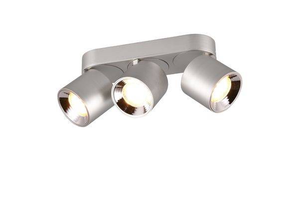 1St. Trio 651000307 651000307 Balken 3fl.nickel3xGU10max.10W-0
