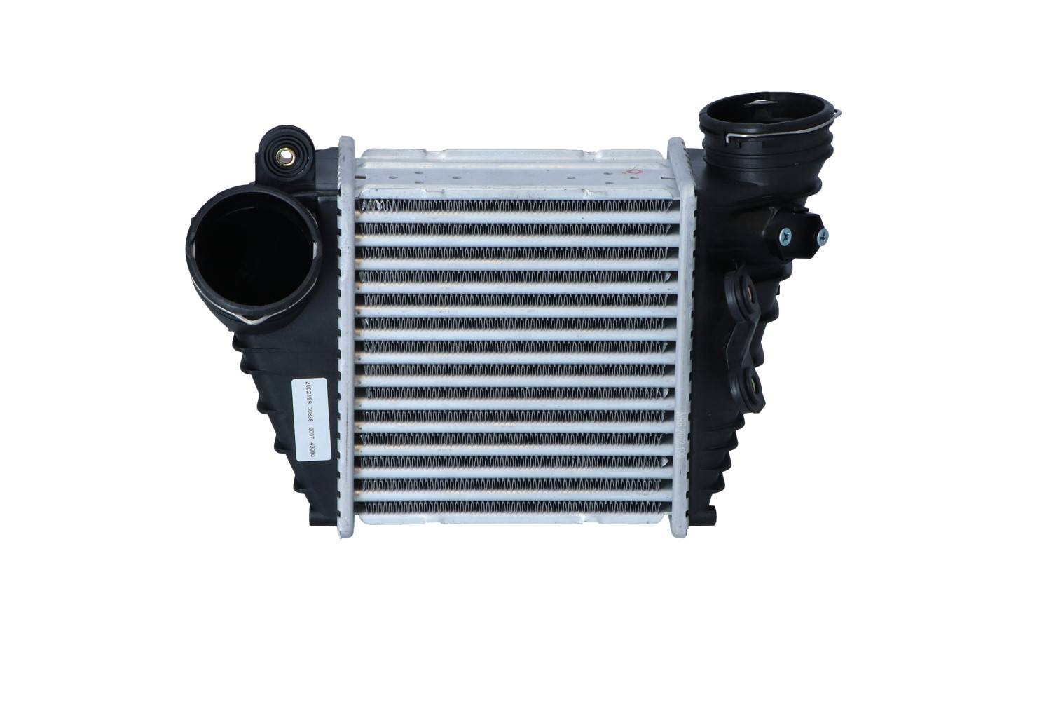 Ladeluftkühler Wärmetauscher-Prinzip 190 mm - 183 mm NRF für u.a. AUDI A3-0