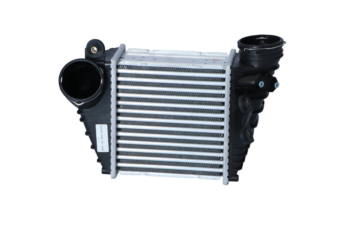 Ladeluftkühler Wärmetauscher-Prinzip 190 mm - 183 mm NRF für u.a. AUDI A3-1