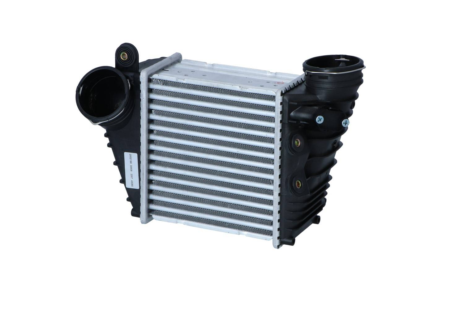 Ladeluftkühler Wärmetauscher-Prinzip 190 mm - 183 mm NRF für u.a. AUDI A3-3