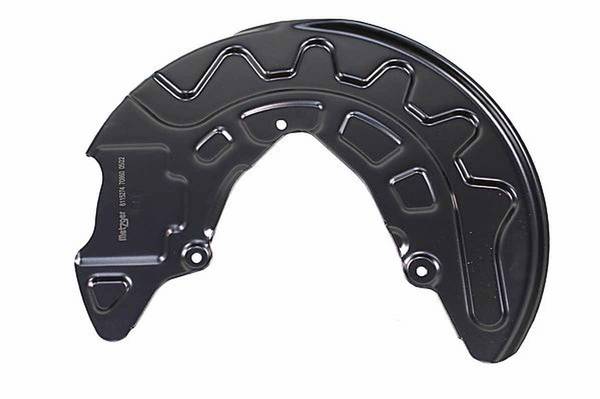 Spritzblech Bremsscheibe vorne rechts Aluminium METZGER für u.a. VW GOLF