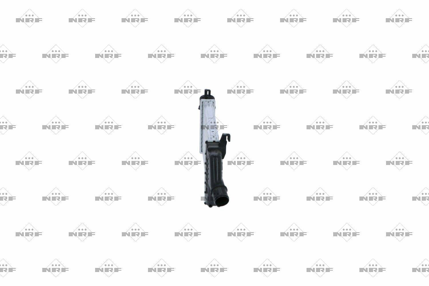 Ladeluftkühler Wärmetauscher-Prinzip 523 mm - 174 mm NRF für NISSAN MICRA-1