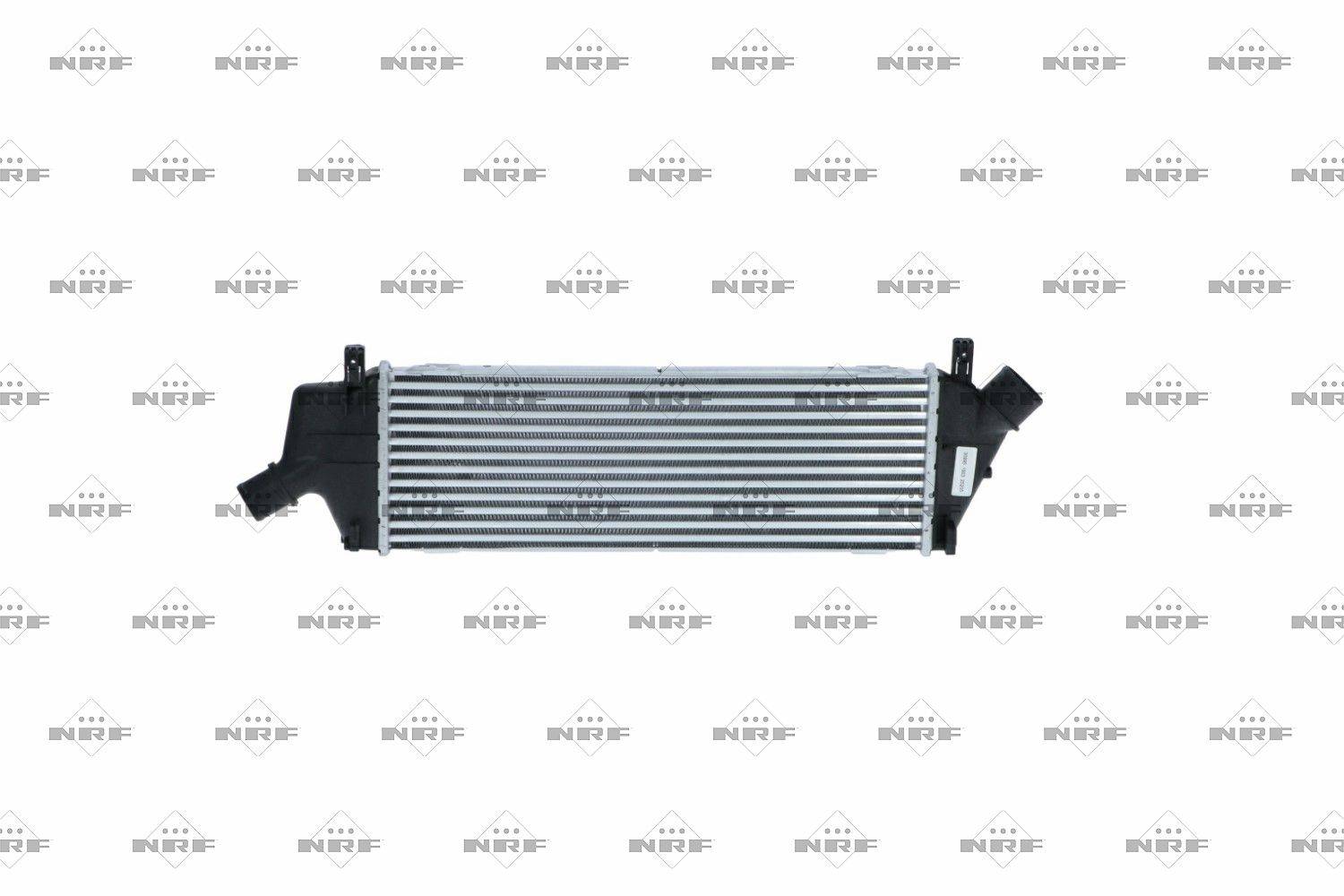 Ladeluftkühler Wärmetauscher-Prinzip 523 mm - 174 mm NRF für NISSAN MICRA-2