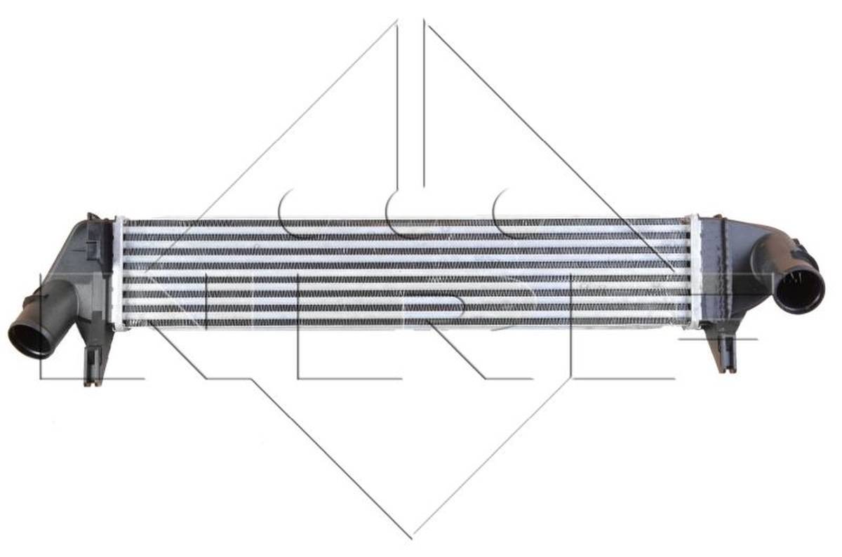 Ladeluftkühler 590 mm - 116 mm NRF passend für u.a. DACIA SANDERO-0