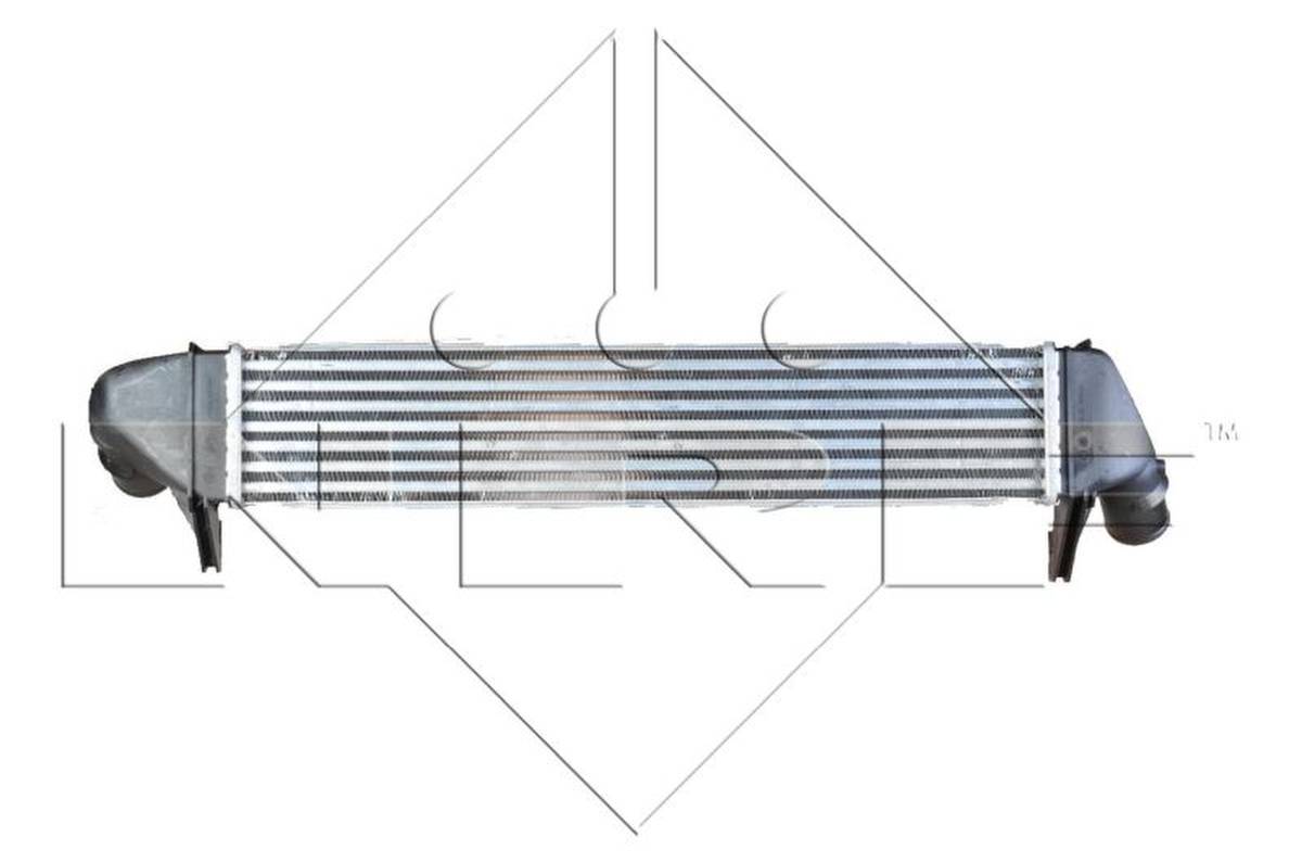 Ladeluftkühler 590 mm - 116 mm NRF passend für u.a. DACIA SANDERO-1