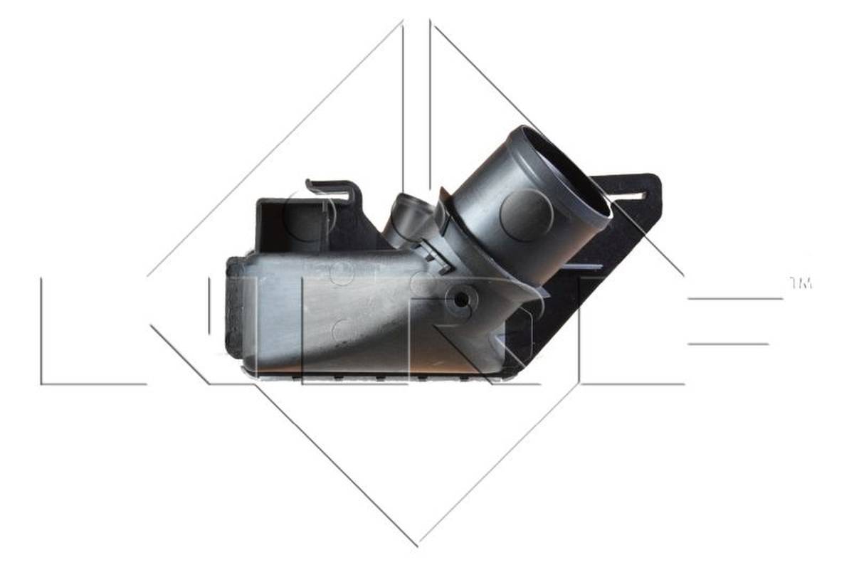 Ladeluftkühler 590 mm - 116 mm NRF passend für u.a. DACIA SANDERO-2
