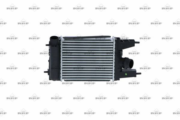 Ladeluftkühler Kühlrippen gelötet 257 mm - 215 mm NRF für u.a. NISSAN JUKE