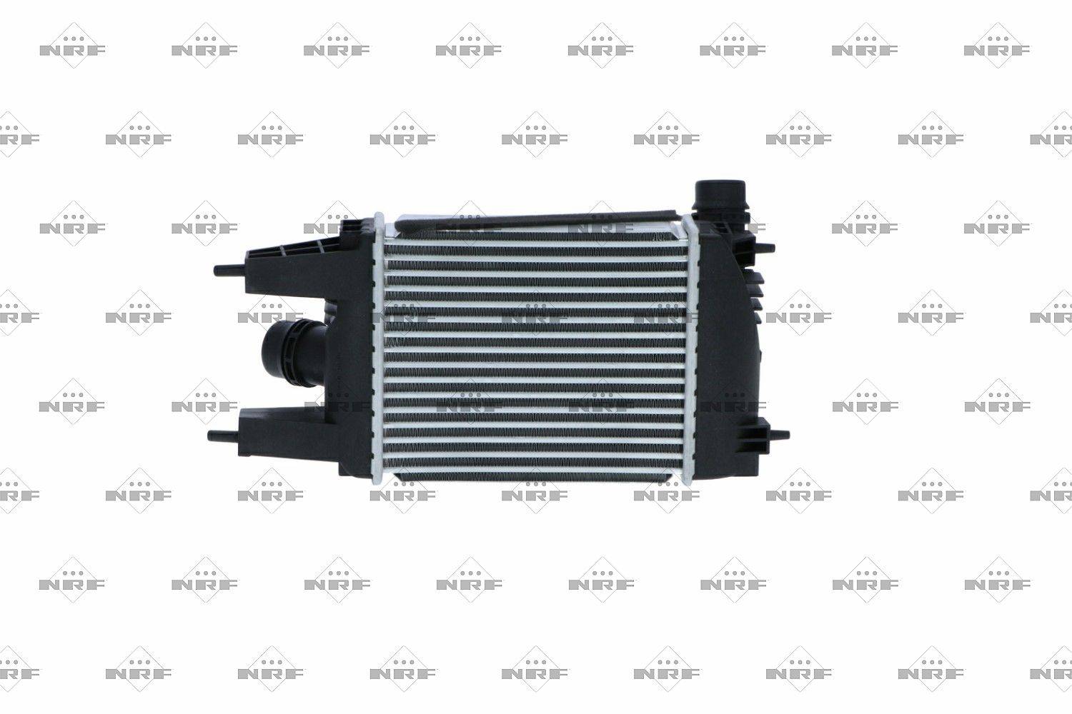 Ladeluftkühler Kühlrippen gelötet 257 mm - 215 mm NRF für u.a. NISSAN JUKE-2