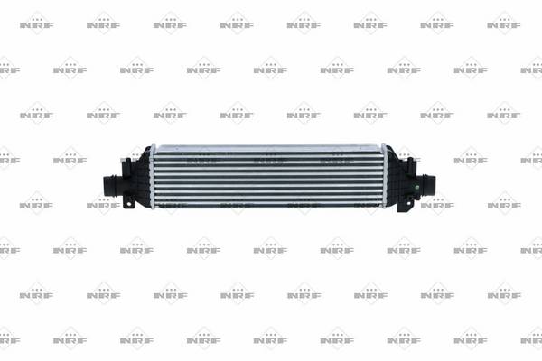 Ladeluftkühler Kühlrippen gelötet 570 mm - 142 mm NRF für OPEL MOKKA