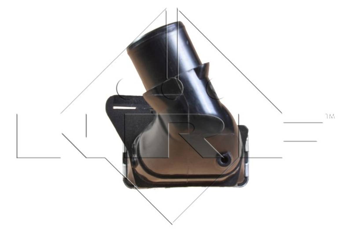 Ladeluftkühler 528 mm - 89 mm NRF passend für u.a. RENAULT LOGAN-2