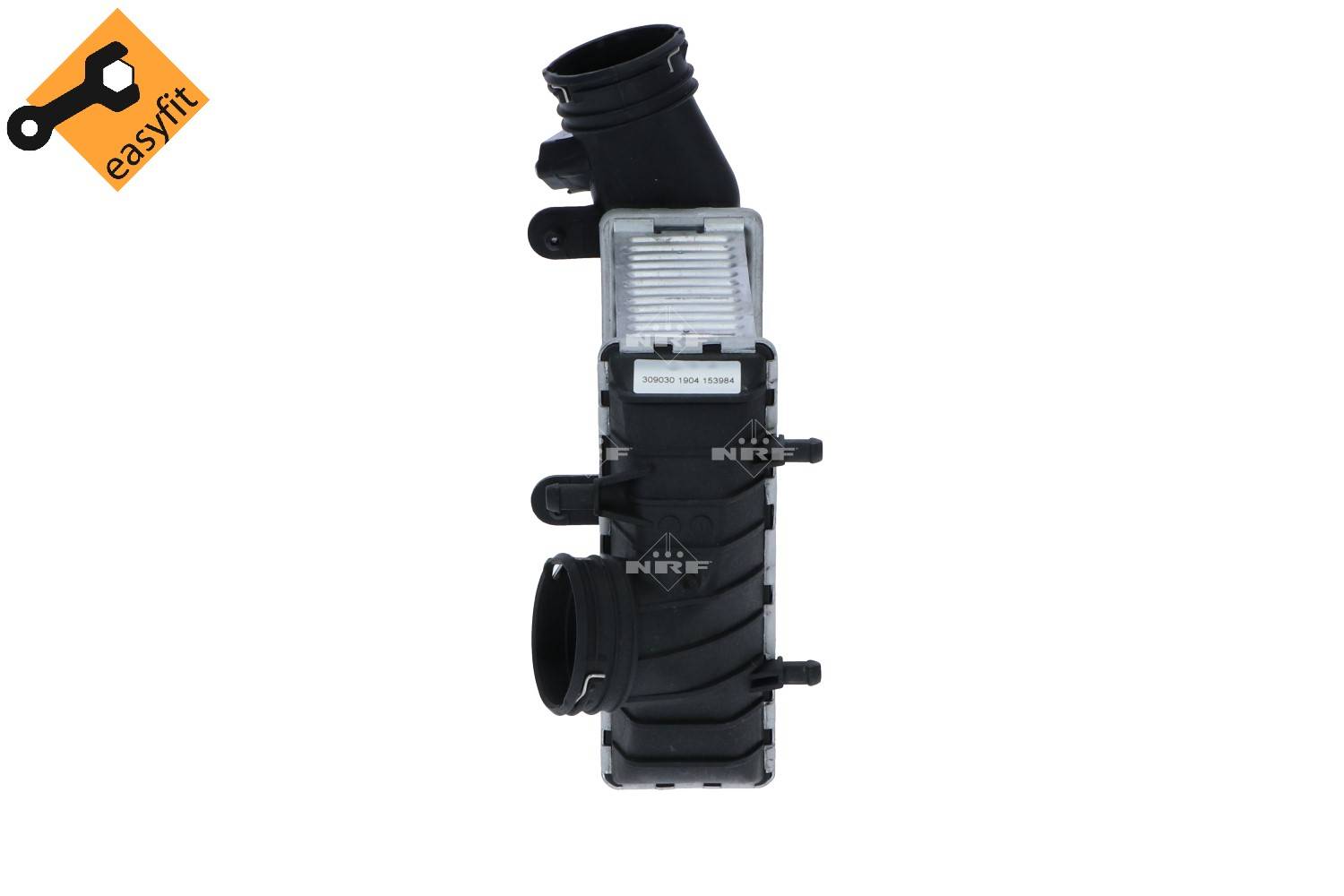 Ladeluftkühler Kühlrippen gelötet 210 mm - 203 mm NRF für u.a. VW PASSAT-2