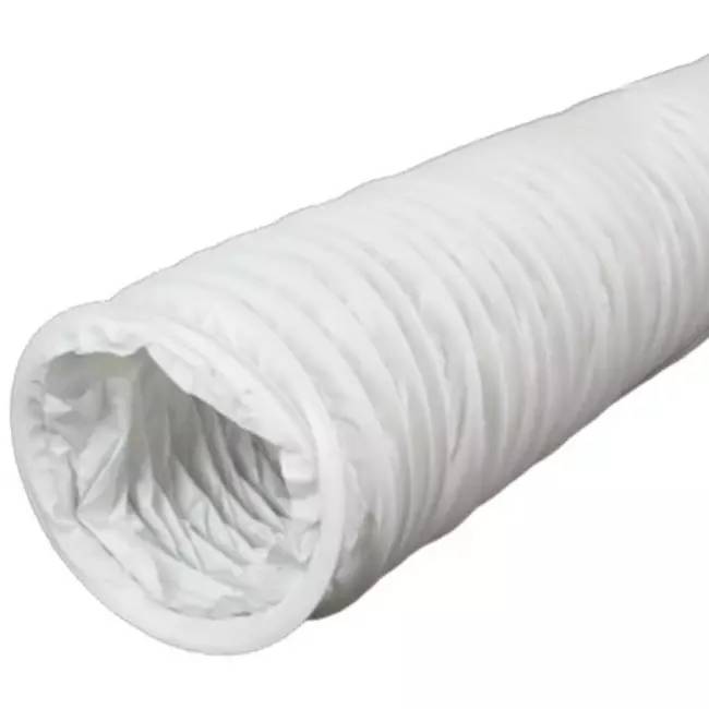 PVC 125 mm weißer Flexschlauch - 6 m-0