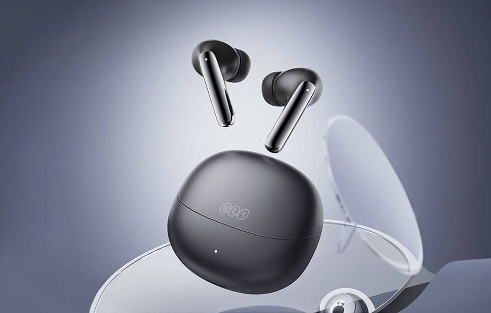 QCY - HT08 black - TWS QCY MeloBuds Pro HT08 Kopfhörer, ANC (schwarz)-2