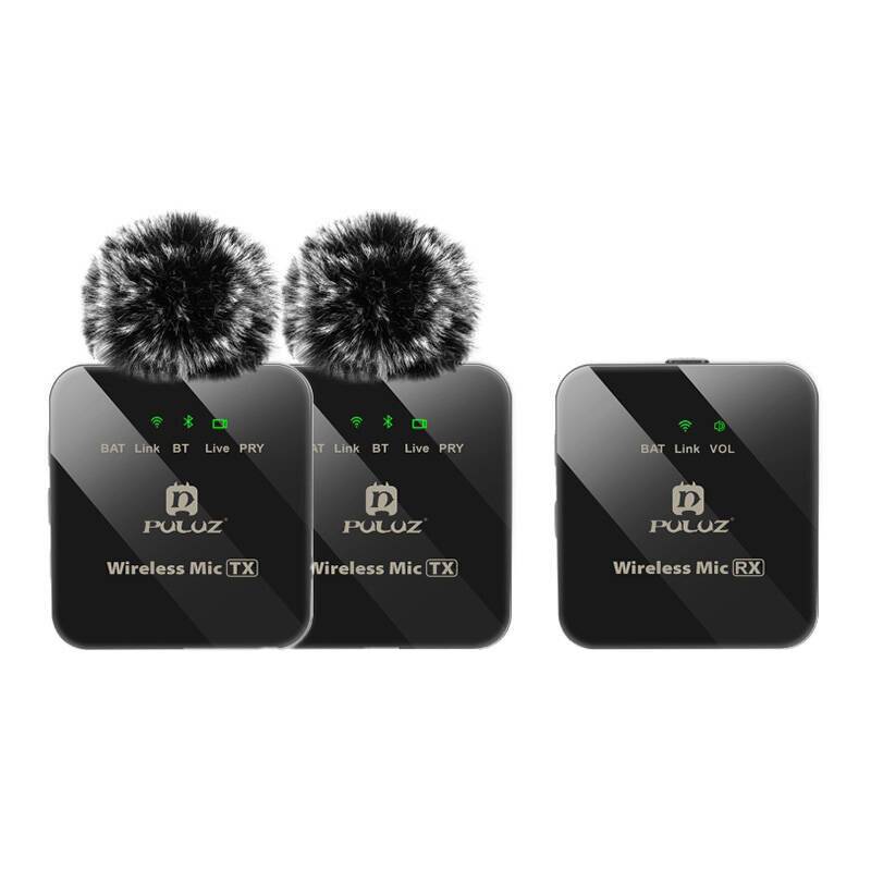Puluz - PU3154B - Drahtloses Lavalier-Mikrofon PULUZ 2 TX + 1 RX-2