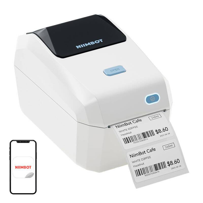 NIIMBOT - K3 Cream - Niimbot K3 tragbarer Etikettendrucker (cremefarben)-0