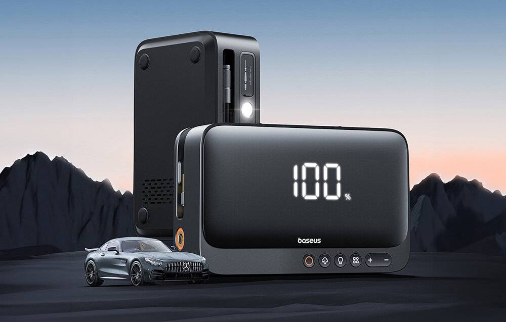 Powerbank/Autostarthilfe Baseus Super Energy, 600A (schwarz)-1