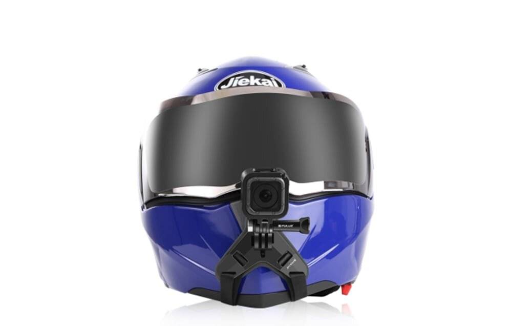 Puluz - PU579B - PULUZ Helm-Kinnhalterung für Sportkameras (einschließlich X5 / X4, Osmo Action 5 Pro) PU579B-1