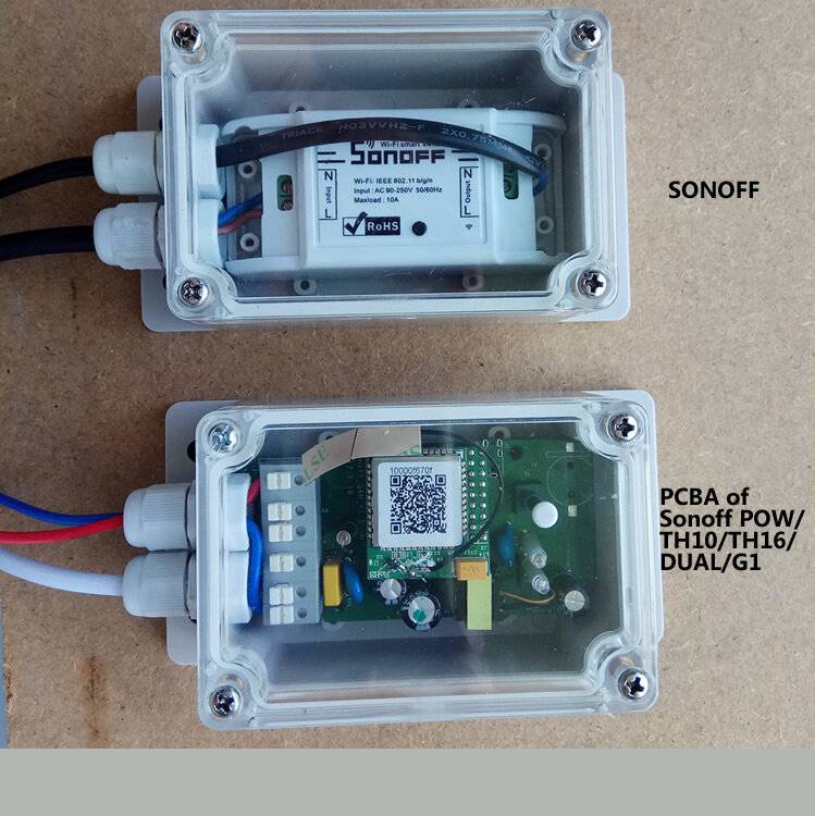 Preisbild für Sonoff - IM171017001 - Wasserdichtes Gehäuse Sonoff IP66