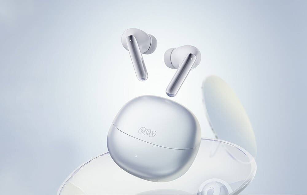 QCY - HT08 white - TWS QCY MeloBuds Pro HT08 Kopfhörer, ANC (weiß)-2
